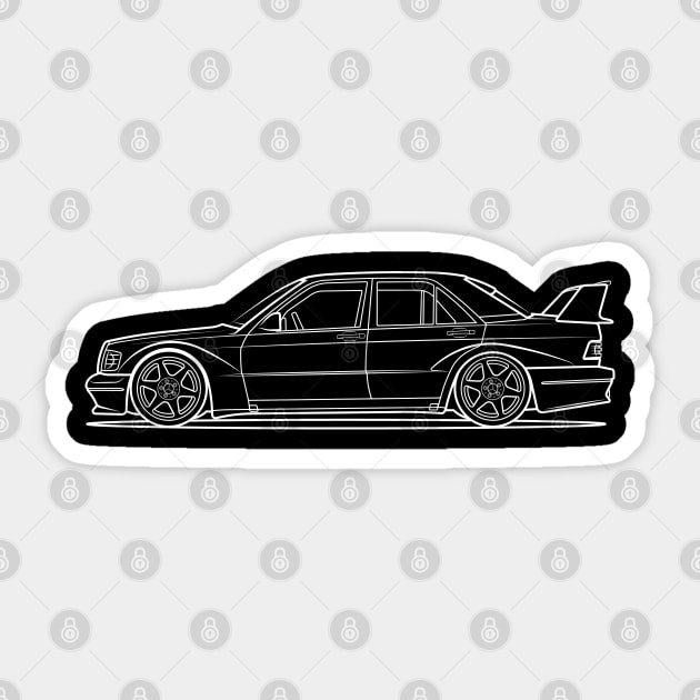 Street Legal Racing Benz Sticker by icemanmsc